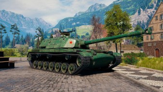 Скриншоты танка BZ-58 с общего теста обновления 1.19.1 в Мире танков