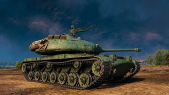 Танк BZ-58-2 на фото из обновления 1.19.1 в Мире танков