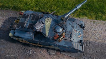 3D-стиль «HMS Bruiser» для танка Caliban в Мире танков