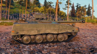 Скриншоты танка Latta Stridsfordon с супертеста Мира танков