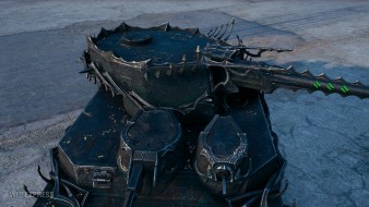 Вымышленный 3D-стиль «Чудище заморское» для танка Карачун в Мире танков