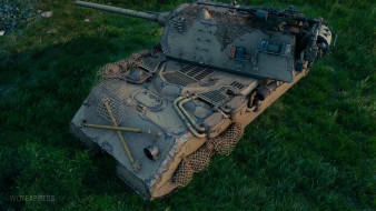 3D-стиль «Вюстеншифф» для Maus в Мире танков