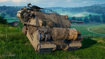 3D-стиль «Вюстеншифф» для Maus в Мире танков