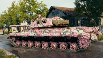2D-стиль «Мартовский (розовый)» из обновления 1.20 в Мире танков