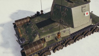 Скриншоты ПТ Type 3 Ho-Ni III из обновления 1.20.1 в Мире танков