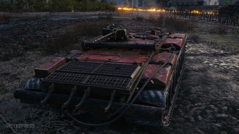 Неисторичный 3D-стиль «Горыныч» для огнемёта Объект 156 О в Мире танков