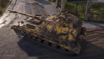 2D-стиль «Гроза над Арзагиром» из 1.21 в Мире танков