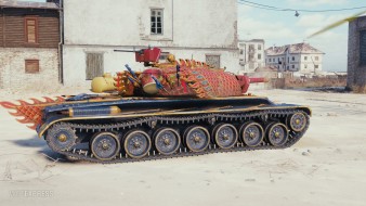 3D-стиль «Дуань-у» на прем Škoda T 56 в Мире танков