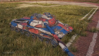 2D-стиль «Триколор» для Мира танков