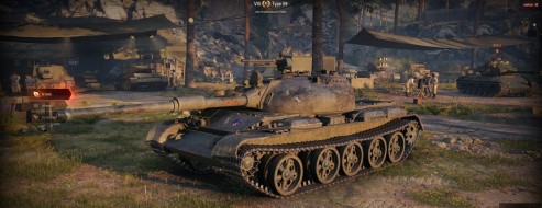 Новый уникальный камуфляж в 1.0.1 для кланового танка 121B.