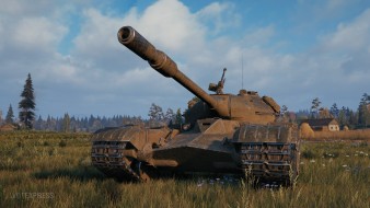 Czolg T wz51 добавили в файлы игры World of Tanks.