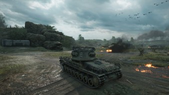 На консольных танках сегодня в продажу поступил Т-103 «Зубр»