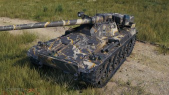 2D-стиль «Легион поддержки» (оранжевый) для Мира танков из 1.21.1