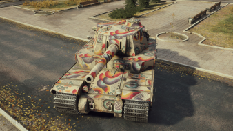 2D-стиль «Экспонат» из 1.22 Мир танков