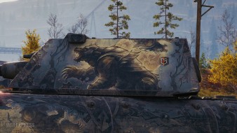 2D-стиль «Чёрный медведь» из 1.23 в World of Tanks