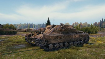 2D-стиль «Укротитель червей» в World of Tanks