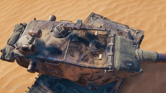 2D-стиль «Песчаный шторм» в World fo Tanks
