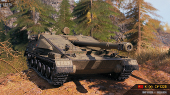 Новая ПТ-САУ X уровня СУ-122В в Мире танков