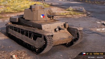 Новый средний танк IV уровня Tatra Т-III в Мире танков