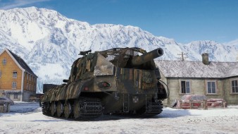 Историчный 3D-стиль «Тюр» для G.W. E 100 в World of Tanks