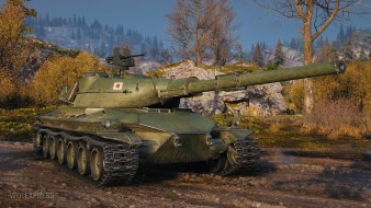 Танк Type 57 из обновления 1.23.1 World of Tanks