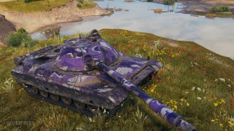 2D-стиль «Королевский пурпур» из 1.23.1 World of Tanks