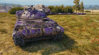 2D-стиль «Королевский пурпур» из 1.23.1 World of Tanks