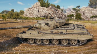 Vickers MBT Mk. 3 из обновления 1.24 в World of Tanks