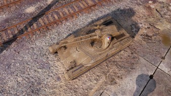 Скриншоты польского ЛТ-10 Vz. 71 в World of Tanks