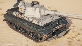 Новый 3D-cтиль «Панцербарракуда» для E 50 Ausf. M в Мире танков