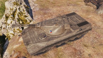 Танк LPT-67 Šelma из обновления 1.26 World of Tanks