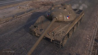 Танк Škoda T 17 из обновления 1.26 World of Tanks