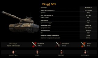 Chieftain/T95 и 56TP - будущие лоты аукциона в Мире танков