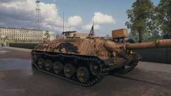 Новый стиль «Чёрная пантера» в 1.1 WOT, KanonenJagdpanzer 105