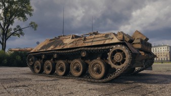 Новый стиль «Чёрная пантера» в 1.1 WOT, KanonenJagdpanzer 105