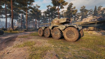 Полные ТТХ колёсного танка Panhard EBR 75 World of Tanks