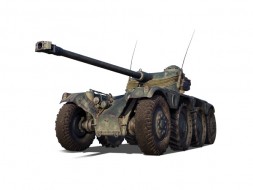 Полные ТТХ колёсного танка Panhard EBR 75 World of Tanks