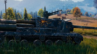 2D-стиль «Опутанный» из обновления 1.26.1 в World of Tanks