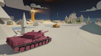 Зимний рейд: собирайте подарки в заснеженном бумажном мире в World of Tanks