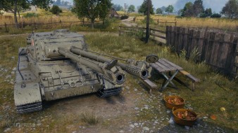 Скриншоты танка FV224 Chopper с супертеста World of Tanks