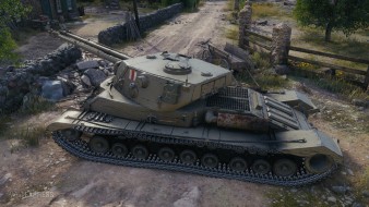 Скриншоты танка FV224 Chopper с супертеста World of Tanks