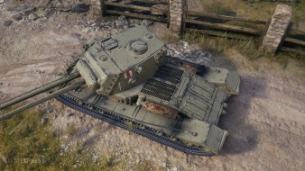 Скриншоты танка FV224 Chopper с супертеста World of Tanks