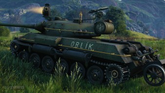 3D-стиль «Орлик» для Škoda T 50 (9 лвл) в World of Tanks