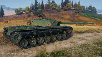 Танк BZ-74-1 из обновления 1.28 в World of Tanks