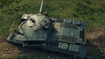 Танк BZ-74-1 из обновления 1.28 в World of Tanks