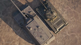Габариты ЛТ-432 в сравнении с другими танками World of Tanks