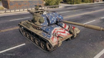 Новый 3D-стиль «Федералист» для танка T78 в World of Tanks