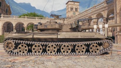 3D-стиль «Келевра» на танк Объект 430У.