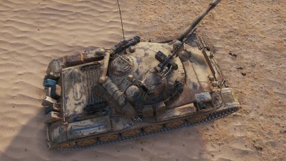 3D-стиль «Сехмет» на танк Объект 140.