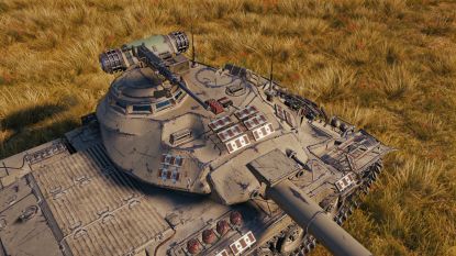 Внешний вид танка Гренадёр из режима «Мирный-13» в World of Tanks